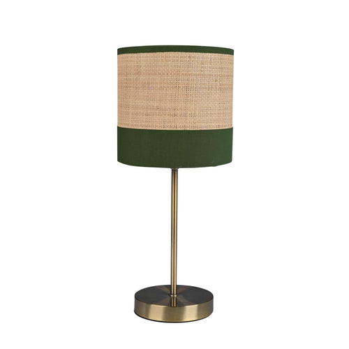 Lampada da tavolo Aylen con base in acciaio h 39 cm