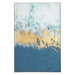 Quadro Bold stampa su tela dipinta a mano con applicazioni fogli dorati 82,6 x 122,6 cm