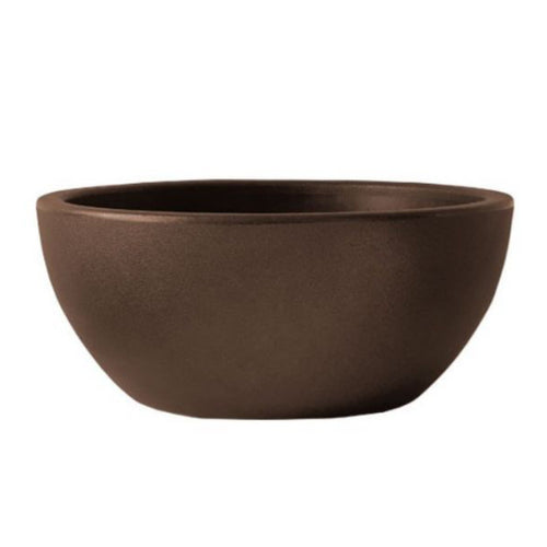 Vaso ciotola Era in plastica da esterno per piante e fiori