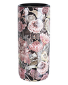 Porta ombrello Fiore Rosa h 46 cm in porcellana