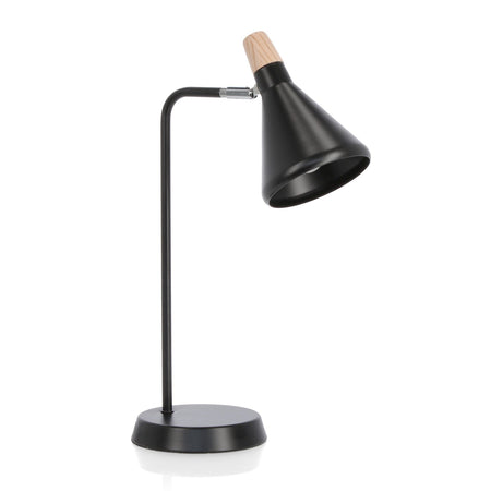 Lampada da tavolo "Brill" in acciaio h 46 cm
