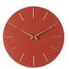 Orologio da parete Timeline in acciaio a batteria Ø 40x5 h