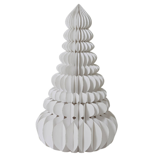 Alberello di Natale in carta, decorazione natalizia da h 160 cm