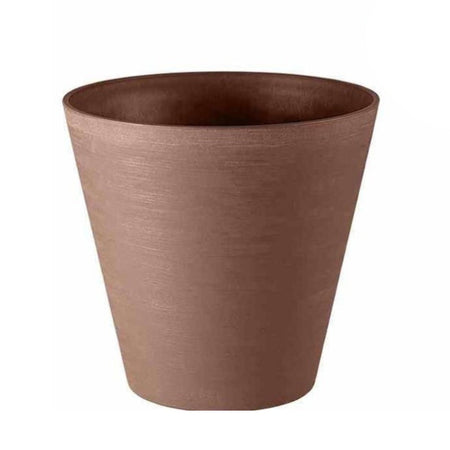 Vaso tondo "Estoril con riserva d'acqua" da esterno e giardino fiori e piante