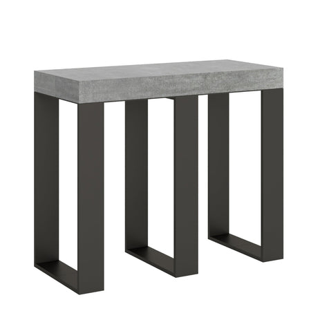 Tavolo consolle "Bari" allungabile in legno per sala da pranzo