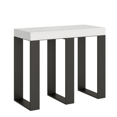 Tavolo consolle "Bari" allungabile in legno per sala da pranzo