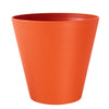 Vaso tondo Estoril con riserva d'acqua da esterno e giardino fiori e piante