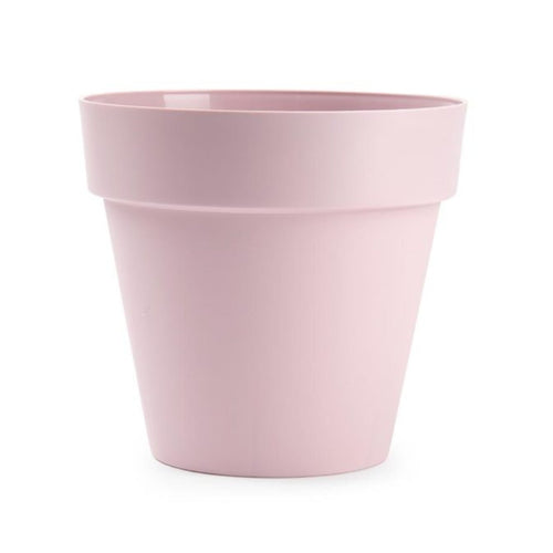 Vaso tondo Porto Colour in plastica colorati da esterno e giardino per fiori e piante