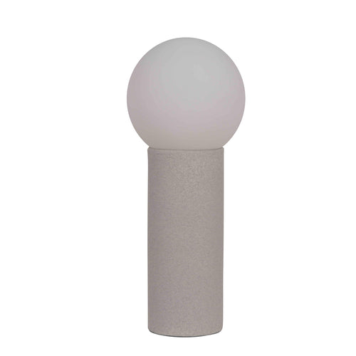 Lampada da tavolo Jael Cil con base in ceramica h 35,5 cm