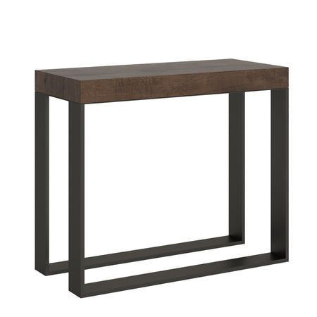 Tavolo consolle "Padova" allungabile in legno per sala da pranzo