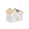 Vaso khloe rettangolare in porcellana 14,3 x 11  x  h11,5 cm