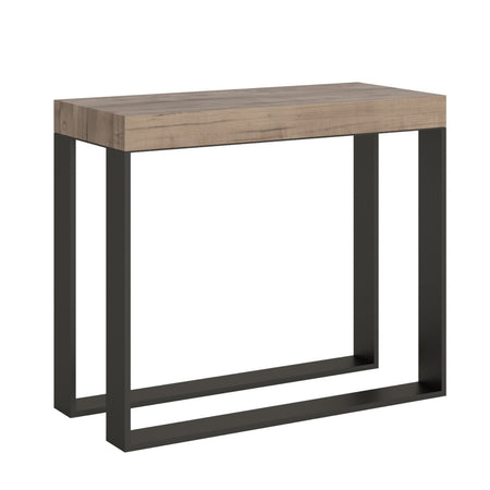 Tavolo consolle "Padova" allungabile in legno per sala da pranzo