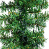 Ramo di verde pino Moena 2,7 m, 400 led bianco caldo, prolungabile per decorazioni