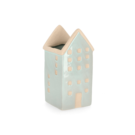 Vaso khloe casa in porcellana 9,5 x 8,5 x h 9 cm