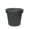 Vaso Cromia Gemma per piante decorazione tinta unita in resina Made in Italy