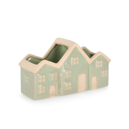 Vaso khloe casa in porcellana 9,5 x 8,5 x h 9 cm