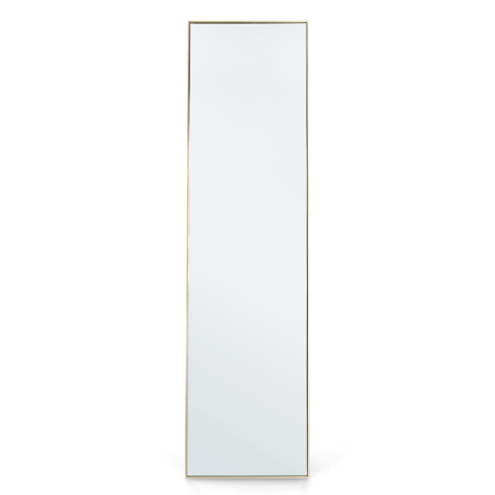 Specchio con cornice in metallo "Universe" h 40x4x150 cm