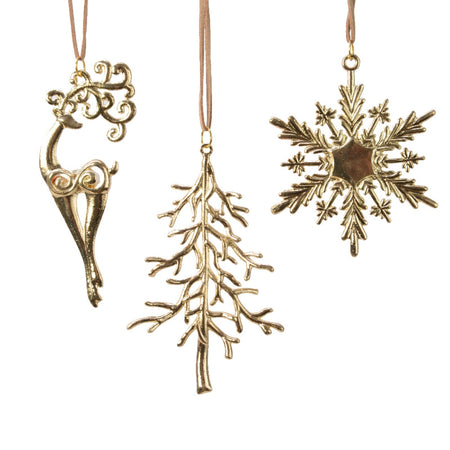 Pendente per albero di Natale gioiello per decorazioni natalizie da 9 cm