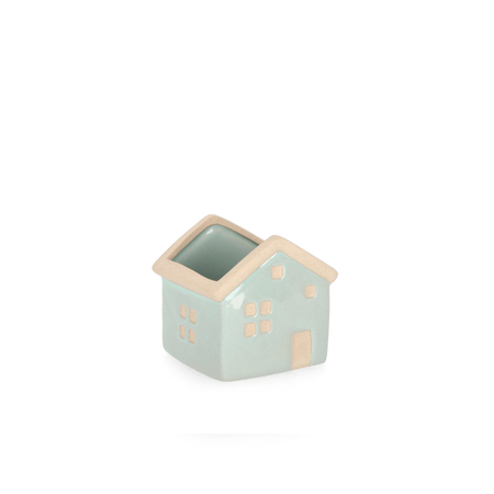 Vaso khloe casa in porcellana 9,5 x 8,5 x h 9 cm
