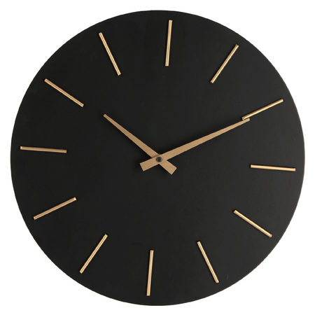 Orologio da parete in acciaio "Timeline" a batteria Ø 40x5 h cm