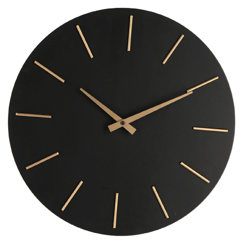 Orologio da parete in acciaio Timeline a batteria Ø 40x5 h cm
