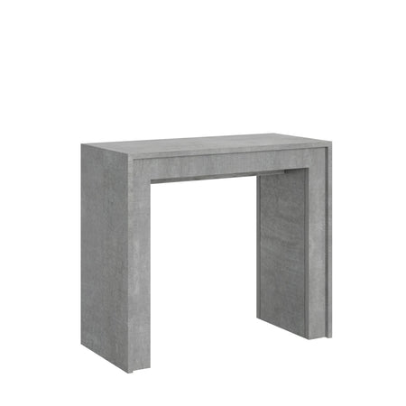 Tavolo consolle "Bologna" allungabile in legno per sala da pranzo