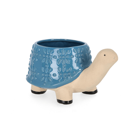 Vaso dalyan tartaruga in porcellana 25,2 x 17 x h 13,9 cm