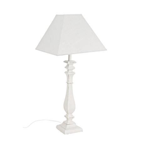 Lampada da tavolo "Ajaccio" in legno h 52 cm
