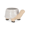Vaso dalyan tartaruga in porcellana 25,2 x 17 x h 13,9 cm