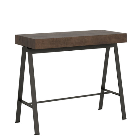 Tavolo consolle "Prato" allungabile in legno per sala da pranzo