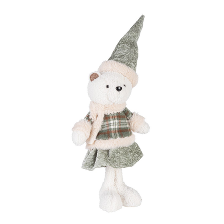 Pendaglio orso "Hayley" per albero di Natale decorazione natalizia
