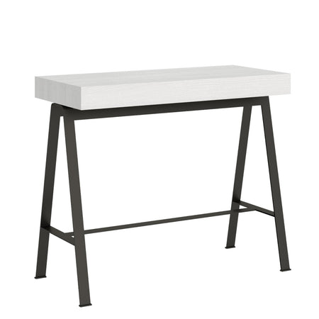 Tavolo consolle "Prato" allungabile in legno per sala da pranzo