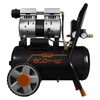 Compressore silenziato da 50 litri carrellato
