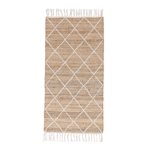 Tappeto da interno Shaila naturale 70 x 140 cm
