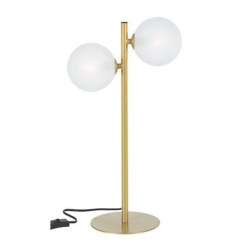 Lampada da tavolo Balls in acciaio h 54 cm