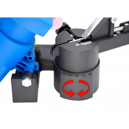 Affilatrice elettrica per catene motosega con corpo in nylon