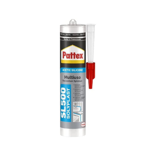 Silicone acetico Solyplast multiuso 300 ml resistente alle muffe