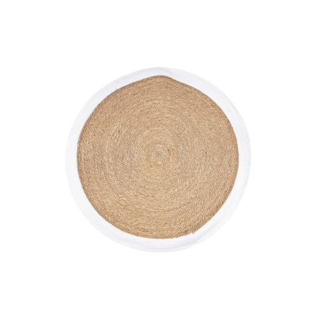 Tappeto rotondo da interno Zahra in juta naturale Ø 120 cm