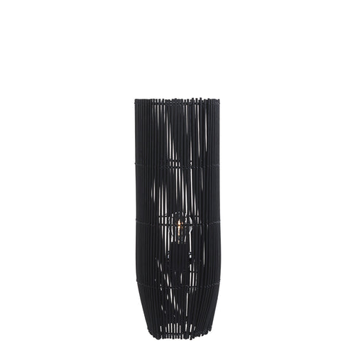 Lampada da tavolo Arusha in bamboo metallo e plastica
