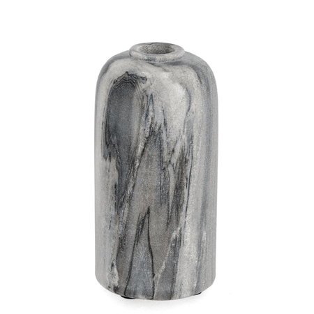 vaso kandy  in marmo per uso decorativo Ø 7,5 x h 15 cm