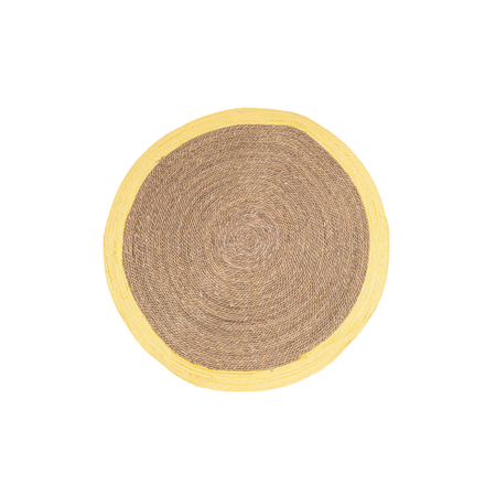 Tappeto rotondo da interno Zahra in juta naturale Ø 120 cm