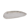 Vassoio decorativo chisel antracit in alluminio  artigianale  decorativo
