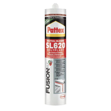 Silicone neutro per edilizia e serramenti "Solyplast" resistente alle muffe 300 ml