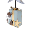 Statuetta albero di natale con pacchi regalo H80 cm per decorazioni