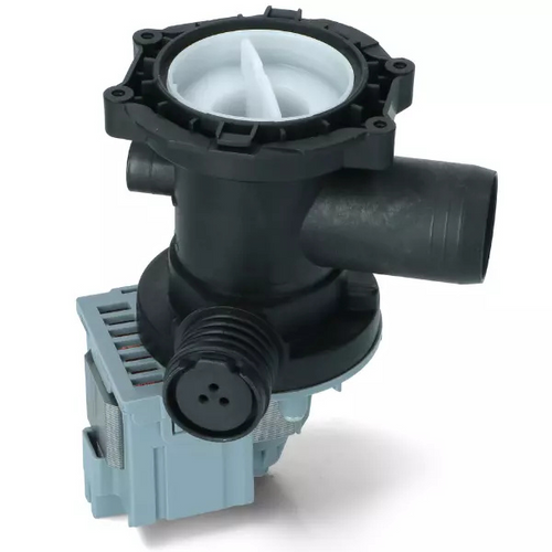 Hotpoint Ariston Indesit Whirlpool Pompa scarico con filtro per lavatrice ricambio originale C00855480