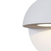 Lampada Da Parete Moderna Da Esterno Alluminio Bianco Luce Led 4,6W Ip54