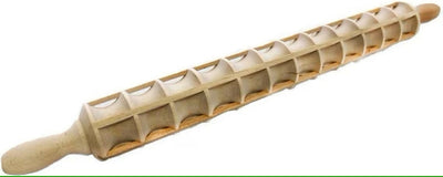 Mattarello in legno di faggio per ravioli cm.55 alta qualità durevole naturale