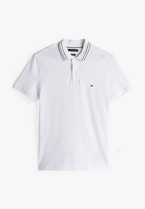 Tommy Hilfiger POLO PLACKET INTEREST REG POLO da uomo
