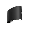 Lampada Da Parete Moderna Da Esterno Metallo Nero Luce Led 4W Ip54