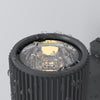 Lampada Da Parete Moderna Per Esterno Metallo Grigio Luce1E27 60W Ip54